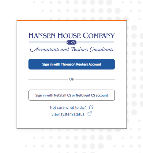 Illustration for accessing the Thompson Reuters Account login.